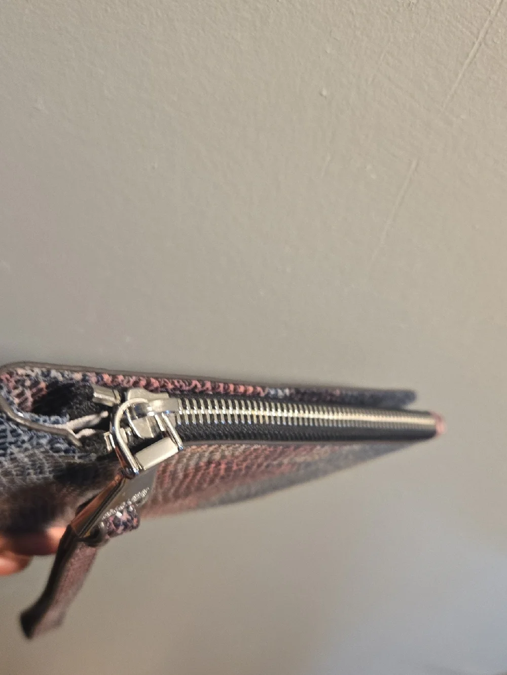 Aimee Kestenberg Multicolor Snakeskin-Print Wristlet - Picture 10 of 12